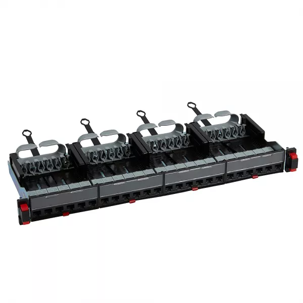 legrand-panneau de brassage droit 19pouces 1u lcs� cat5e avec 24 connecteurs rj45 utp (033750)