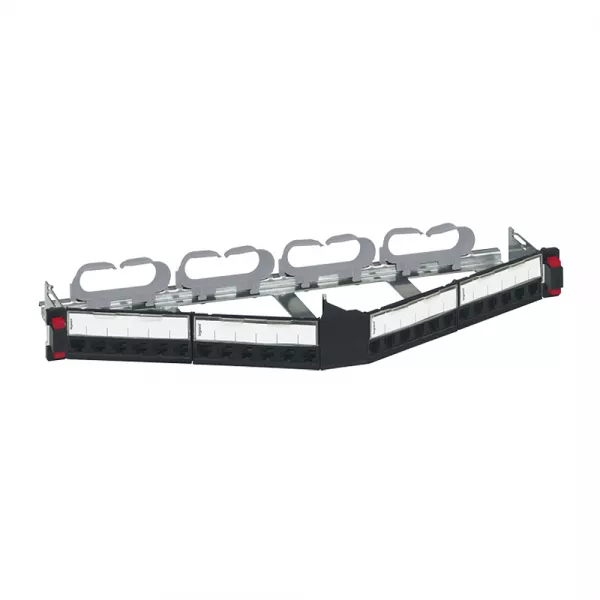 legrand-panneau de brassage en angle 19pouces 1u lcs� � �quiper de connecteurs rj45 (033792)