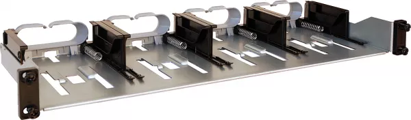 legrand-panneau droit 19pouces 1u � �quiper 4 cassettes - fixation standard (033682)
