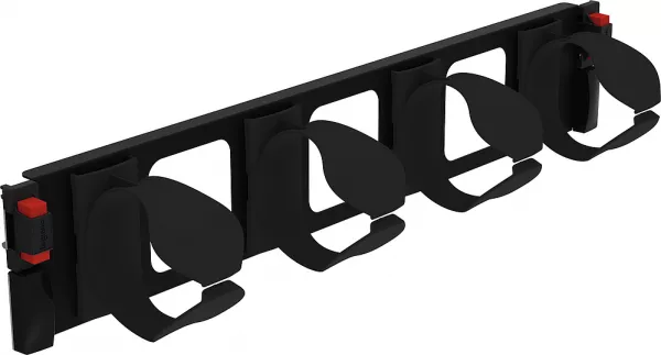 legrand-panneau passe-fils 19pouces m�tal 2 axes 2u soluclip (046523)