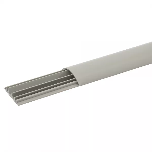 legrand-passage de plancher 3 compartiments 50x12mm - gris ral7030 (030092)