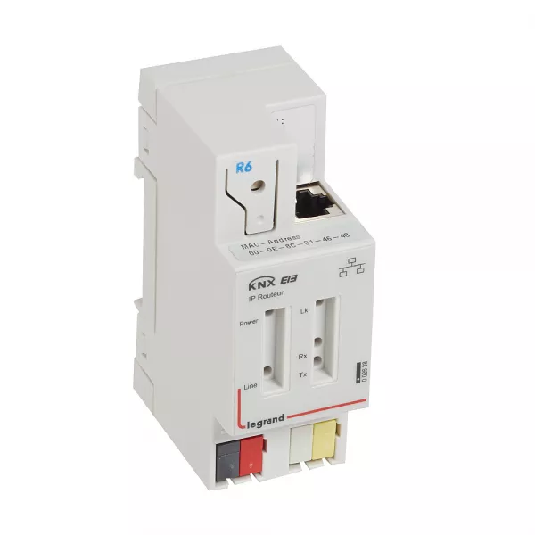 legrand-passerelle avec routeur ip- bus/knx - 2 modules (002638)