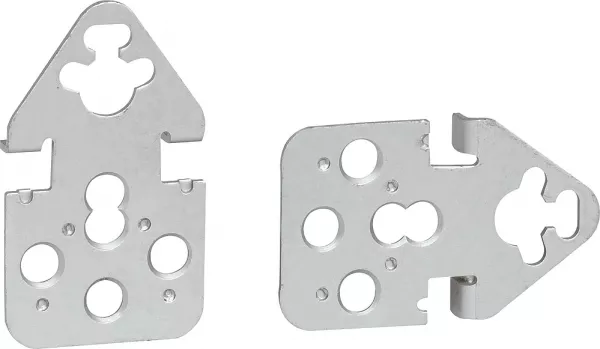 legrand-pattes fixation murale (4) - pour coffret atlantic - 300 kg - anti-corrosion (036404)