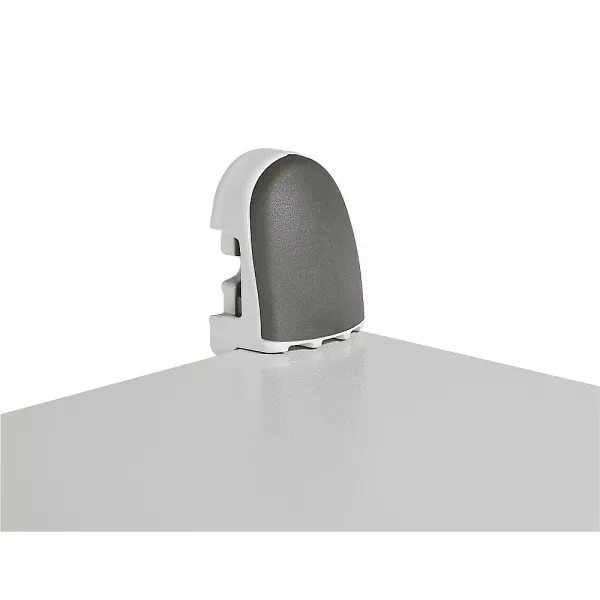 legrand-pattes fixation murale (4) - pour coffret atlantic - 300 kg - zamak ral7035 (036401)