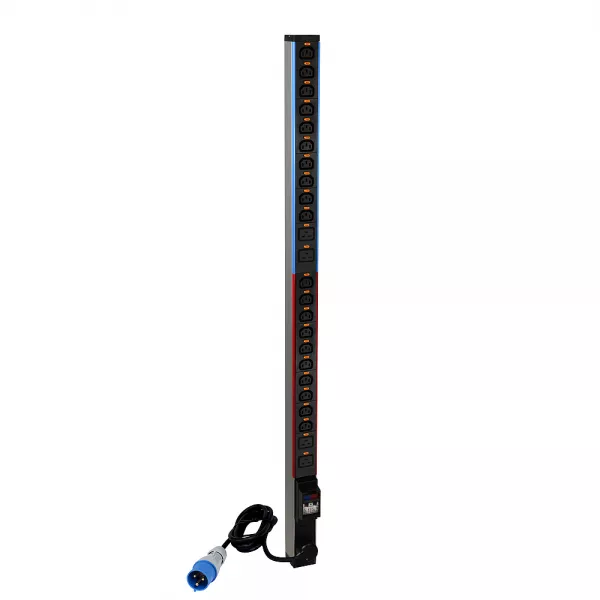 legrand-pdu z�ro-u lcs� monophas� - 20xc13 + 4xc19 - cordon 3m avec fiche 2p+t 32a (646861)