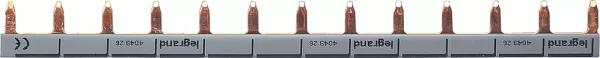 legrand-peigne d\'alimentation universel phase + neutre hx� 1p - longueur 13 modules (404926)