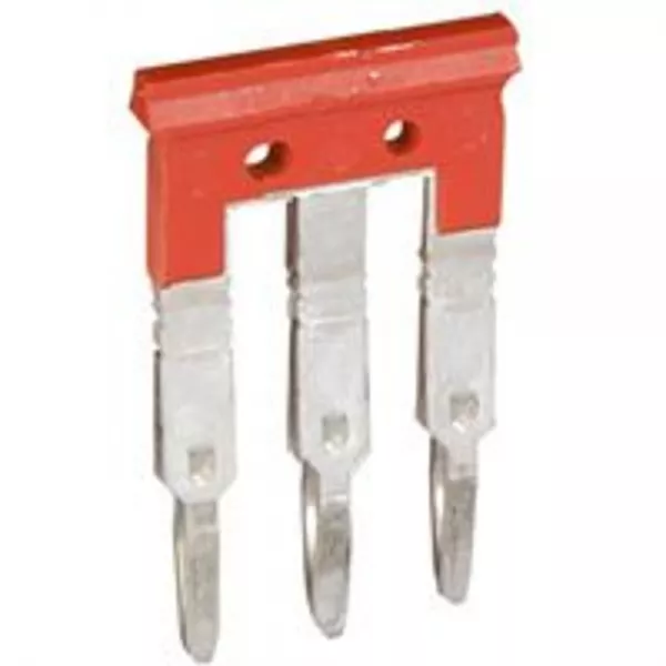 legrand-peigne pour 3 blocs de jonction � vis ou ressort viking 3 pas 8mm - rouge (037507)