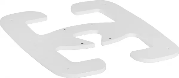 legrand-pied blanc pour colonnettes 1 et 2 compartiments (653086)