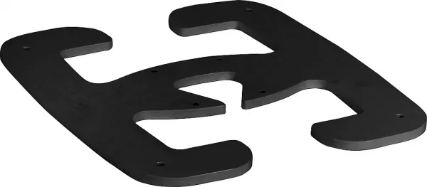 legrand-pied noir pour colonnettes 1 et 2 compartiments (653089)