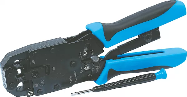 legrand-pince � sertir pour fiches rj45 2 points de sertissage en acier haute r�sistance (051709)