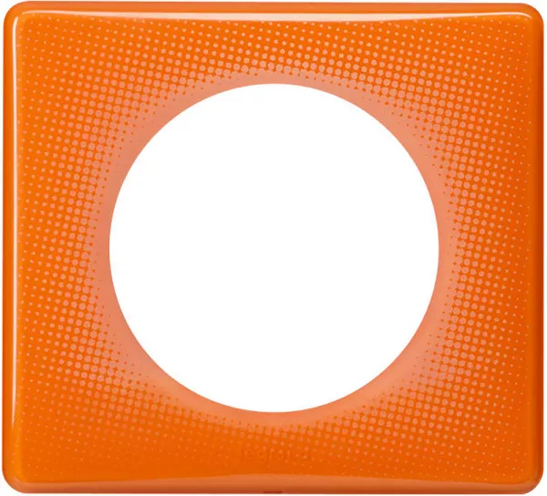 legrand-plaque 1p orange 70s (066651)