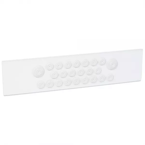 legrand-plaque � embouts - pour gamme xl�400 - isolant (020171)