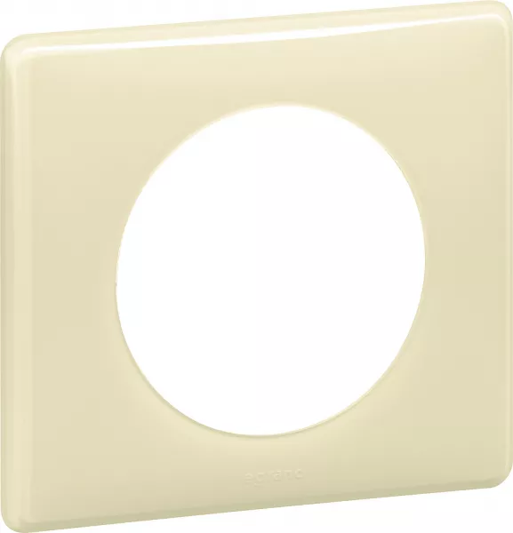 legrand-plaque c�liane - finition laqu� ivoire - 1 poste (098820)