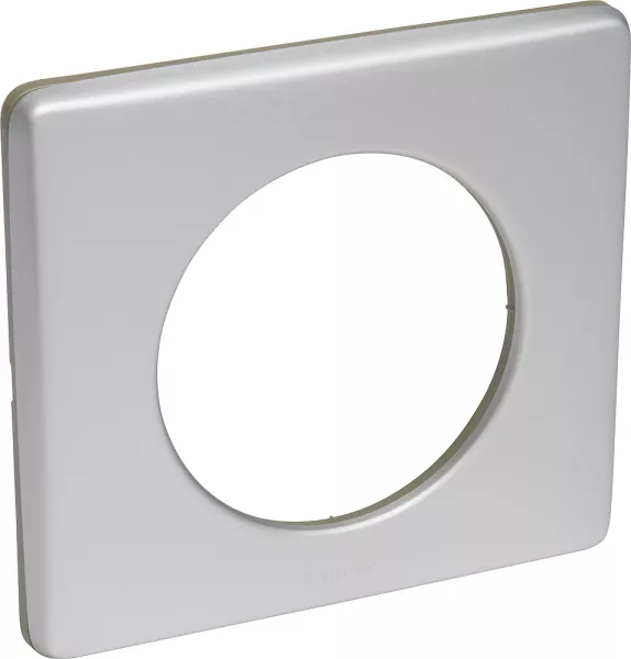 legrand-plaque c�liane 1 poste finition alu naturel (066781)