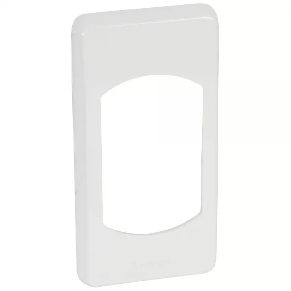 legrand-plaque c�liane laqu� 1 module - finition blanc (068630)
