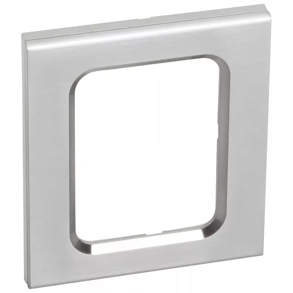 legrand-plaque c�liane mati�res pour �crans tactiles 3,5pouces - finition inox bross� (069126)