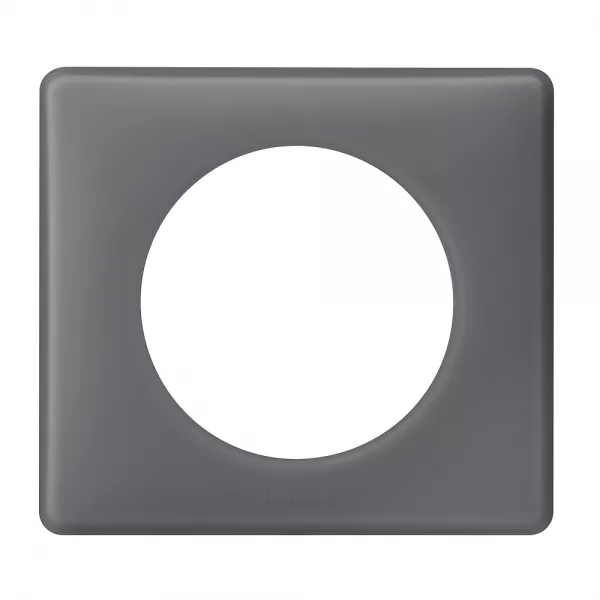 legrand-plaque c�liane poudr� 1 poste - finition schiste (066731)