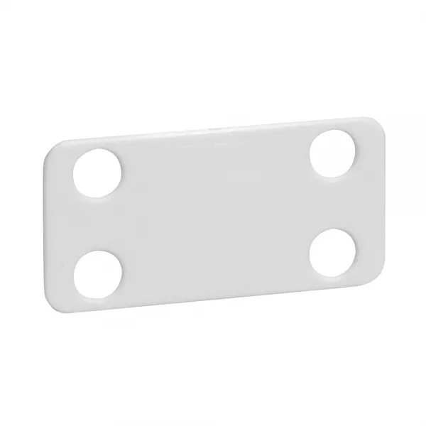legrand-plaque d\'identification blanche colring 38,5x19mm - colliers largeur 4,6mm maxi (032085)