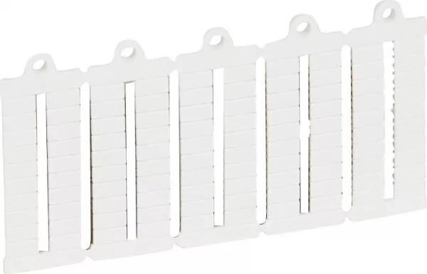 legrand-plaque de 100 rep�res pr�d�coup�s vierges pour bloc de jonction viking 3 pas 5mm (039500)