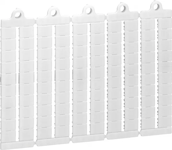 legrand-plaque de 100 rep�res pr�d�coup�s vierges pour bloc de jonction viking 3 pas 8mm (039502)