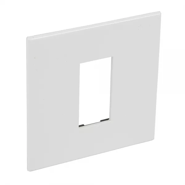 legrand-plaque de finition arteor for 1 carre module schuko white (576540)