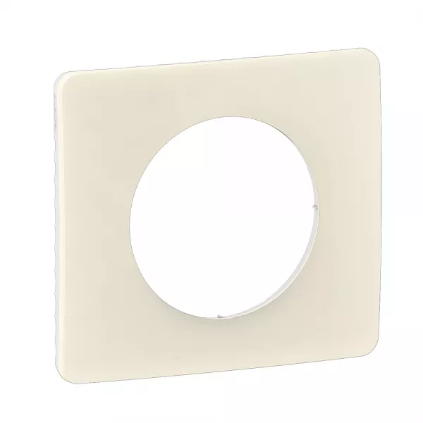 legrand-plaque de finition c�liane 1 poste - blanc amande (cp1101)