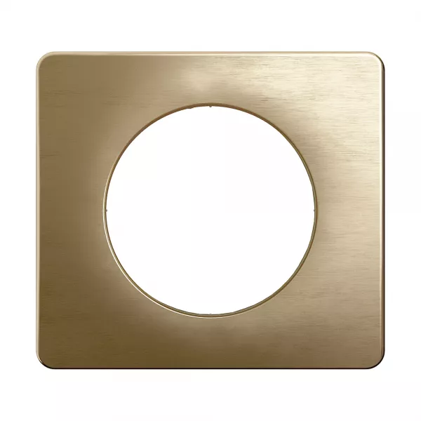 legrand-plaque de finition c�liane 1 poste - bronze satin� (cp1601)