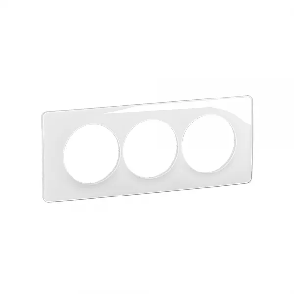 legrand-plaque de finition c�liane 3 postes sp�ciale r�novation - blanc emaill� (cp0007)