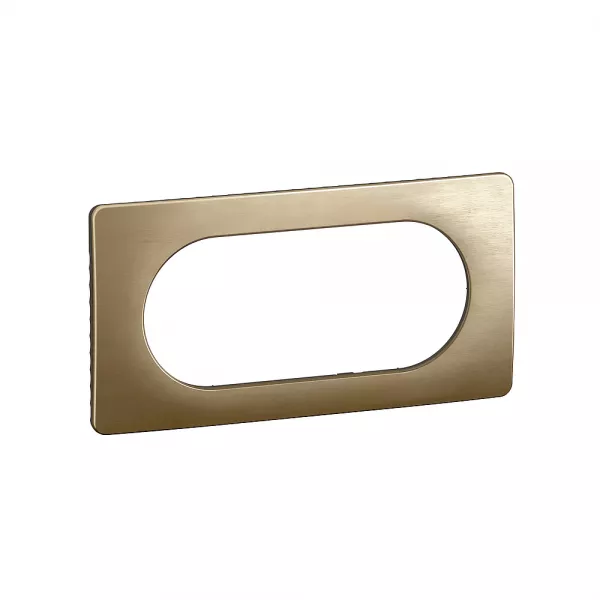 legrand-plaque de finition c�liane 4 � 5 modules - bronze satin� (cp1608)