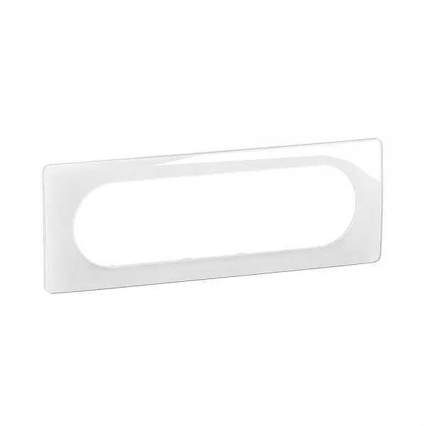 legrand-plaque de finition c�liane 6 � 8 modules - blanc emaill� (cp0011)