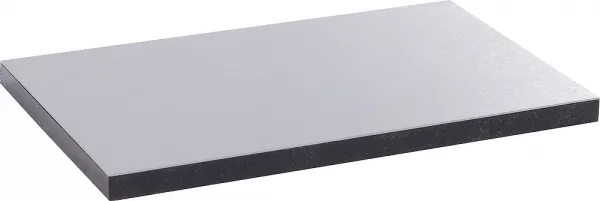 legrand-plaque de finition couvercle m�tal finition inox - boite de sol std 12/18 mod (088046)