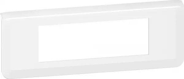 legrand-plaque de finition horizontale mosaic pour 6 modules blanc (078816l)