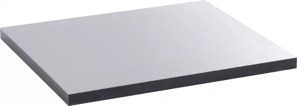 legrand-plaque de finition inox - boite de sol affleurante 16/24 modules (088147)