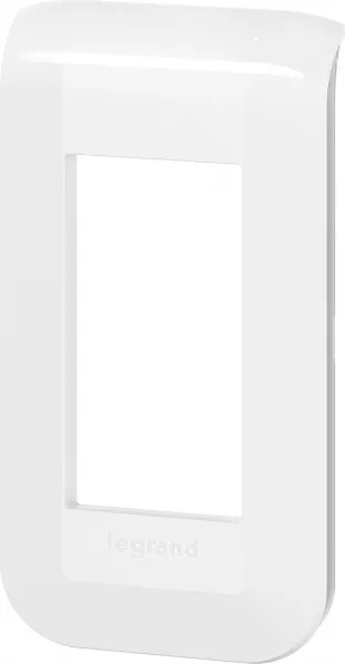 legrand-plaque de finition mosaic pour 1 module blanc (078801l)