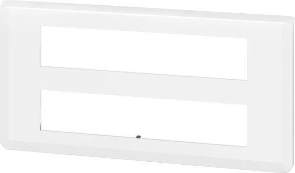 legrand-plaque de finition mosaic pour 2x10 modules blanc (078828l)