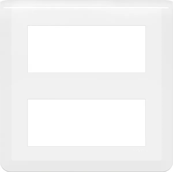 legrand-plaque de finition mosaic pour 2x5 modules blanc (078830l)