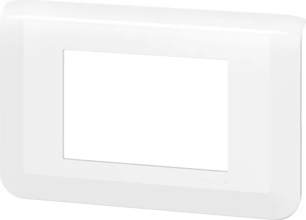 legrand-plaque de finition mosaic pour 3 modules blanc (078803l)