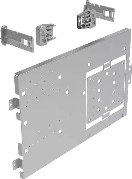 legrand-plaque de montage dpx� pour chassis � composer - larg 600mm (433045)