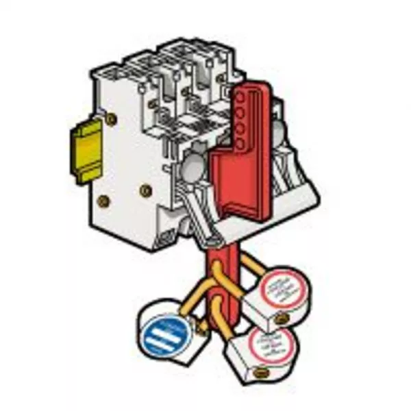 legrand-plaque de s�curit� pour coupe-circuit sectionnable sp51 et sp58 (021698)