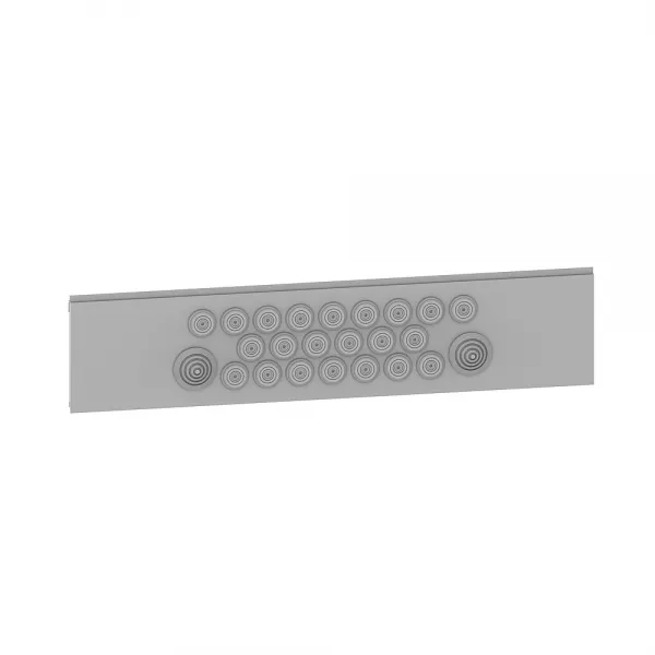 legrand-plaque entr�e de c�bles � embouts pour coffret saillie 24 modules - xl� hp 160 (1pep24)