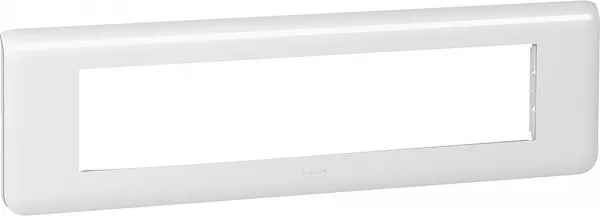 legrand-plaque mosaic 10 modules horizontal - blanc (078810)