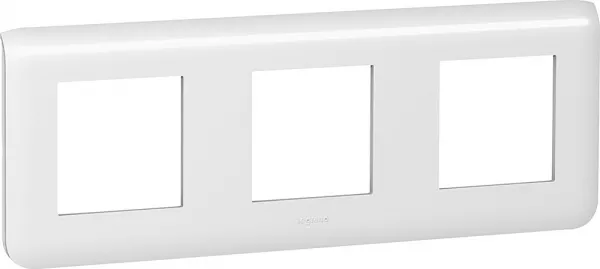 legrand-plaque mosaic 3x2 modules horizontal - blanc (078806)