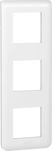 legrand-plaque mosaic 3x2 modules vertical - blanc (078823)