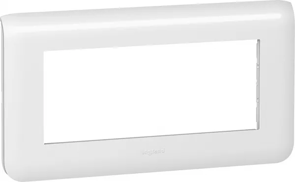 legrand-plaque mosaic 5 modules horizontal - blanc (078815)