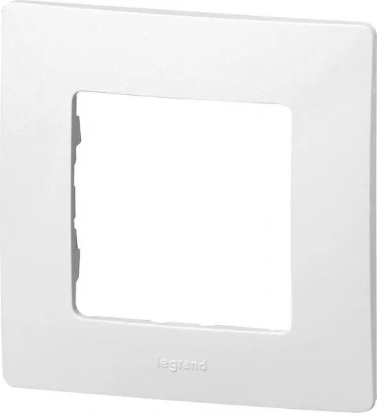 legrand-plaque nilo� 1 poste - pur (665001)