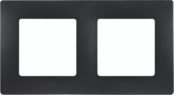 legrand-plaque nilo� 2 postes - fonte (096716)