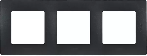 legrand-plaque nilo� 3 postes - fonte (096726)