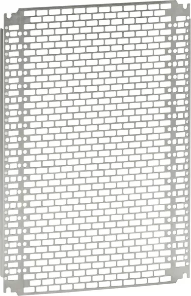 legrand-plaque perfor�e lina25 - coffret atlantic/atlantic inox/marina haut.500xlarg.500 (036093)