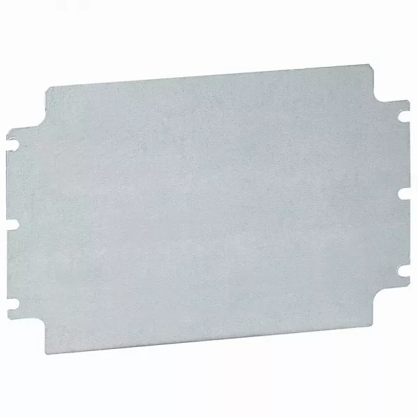 legrand-plaque pleine acier bo�tier industriel m�tal atlantic hauteur150mm largeur150mm (035660)