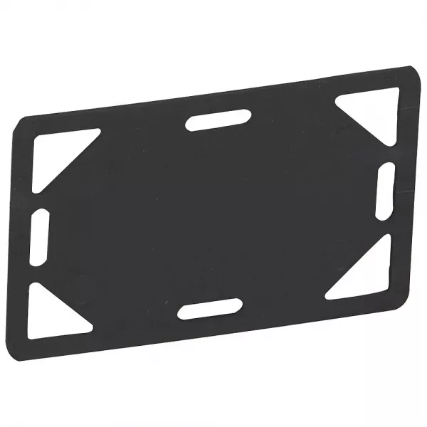 legrand-plaque signal�tique noire prot�g�e ultraviolets - colliers largeur 7,6mm minimum (031981)